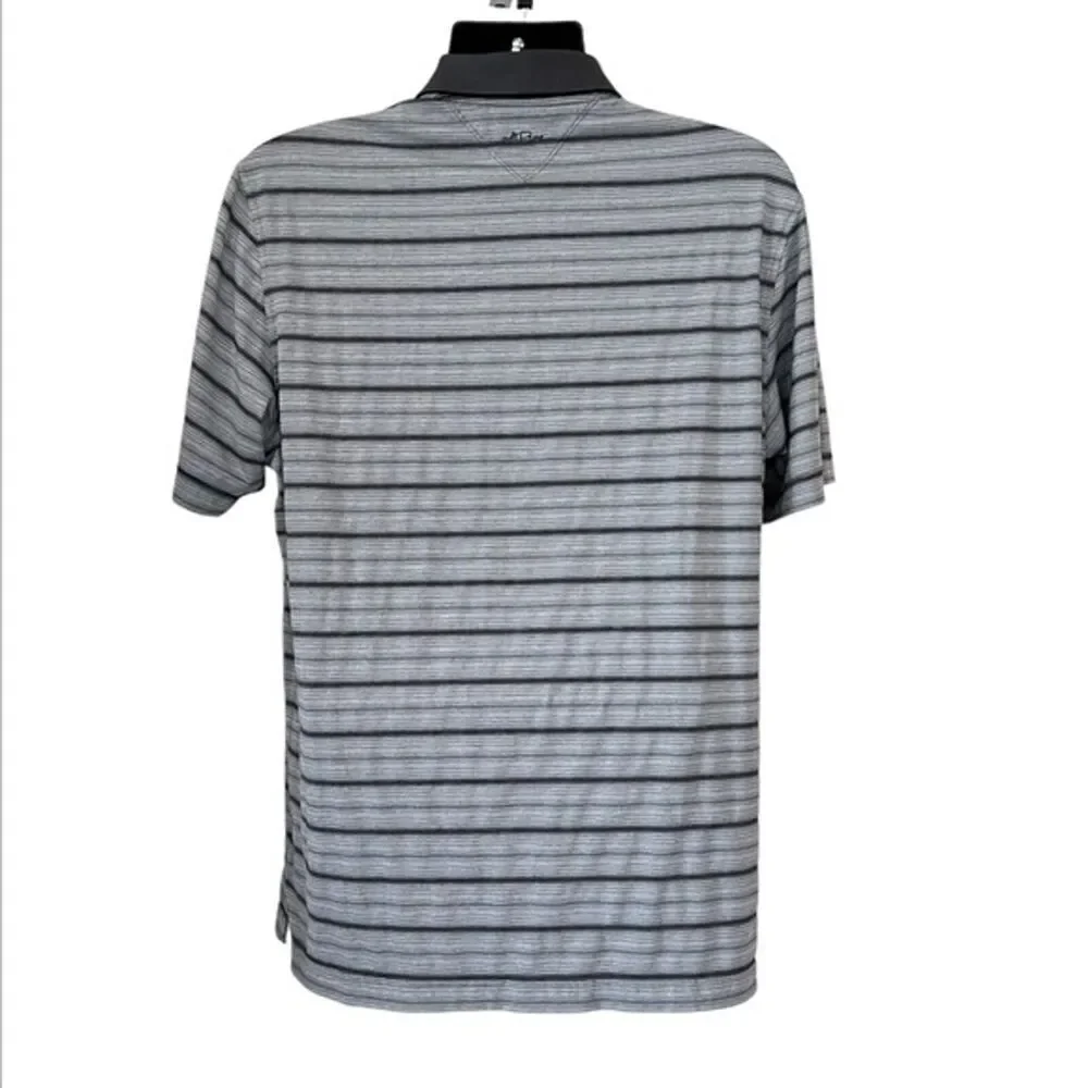 Adidas Men's Golf Stripe Polo Shirt Size Medium